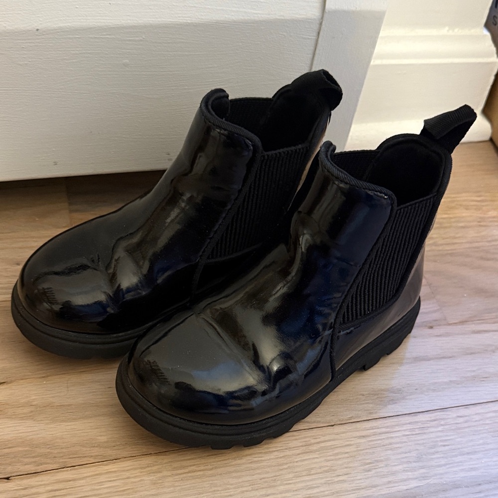 Native Black Kids Boots C10